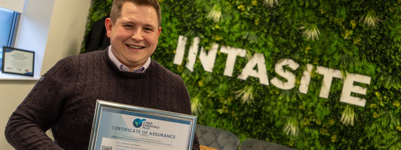 Intasite Achieves Cyber Essentials Plus Certification, Strengthening Cyber Security